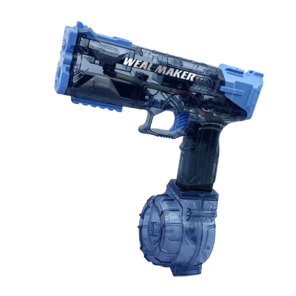Fire God Ice Explosion Gatling Spitfire Water Gun Large Grab Large Capacity Rotating High Pressure Continuous Electric Water Gun with Light