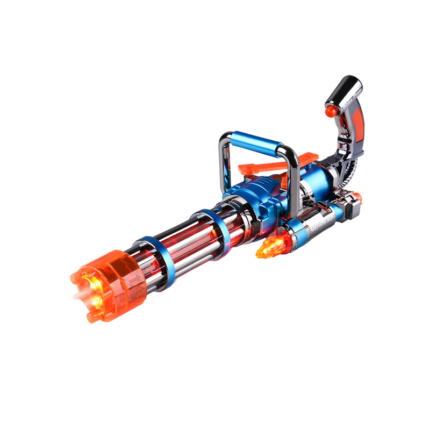 Children's Electric Sound and Light Toy Gun Boy Gold Gatling Assault Hand Grab Baby 3 Year Old 5 Boy's Birthday Gift